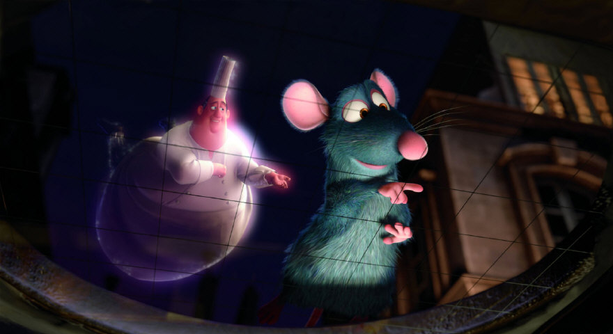 "Ratatouille" (2007), de Brad Bird - Divulgação/Pixar