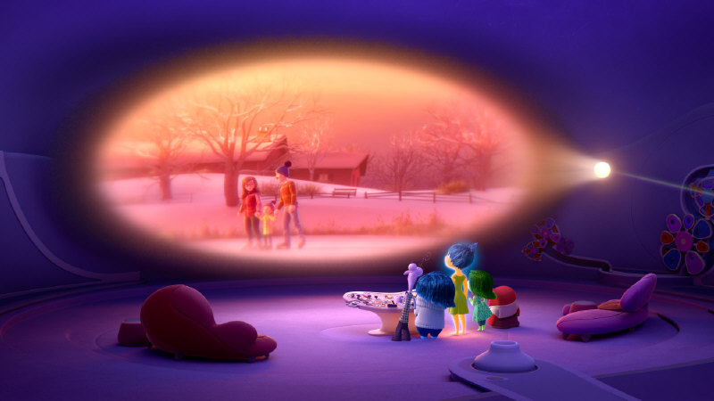 "Divertida Mente" (Inside Out, 2015), de Pete Docter - Divulgação/Pixar