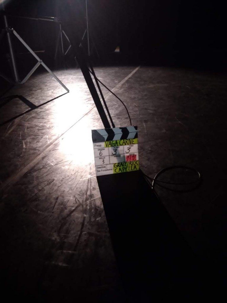 Set de "Vaga Carne" - Foto: Renato Silveira/cinematório