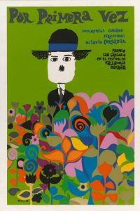 "Por Primera Vez" (1968), cartaz de Eduardo Muñoz Bachs - Reprodução: Google Arts & Culture