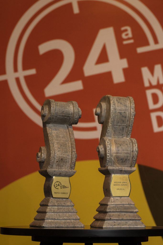 24ª Mostra de Cinema de Tiradentes - Troféu Barroco Melhor Longa Mostra Aurora - Foto Leo Lara/Universo Produção