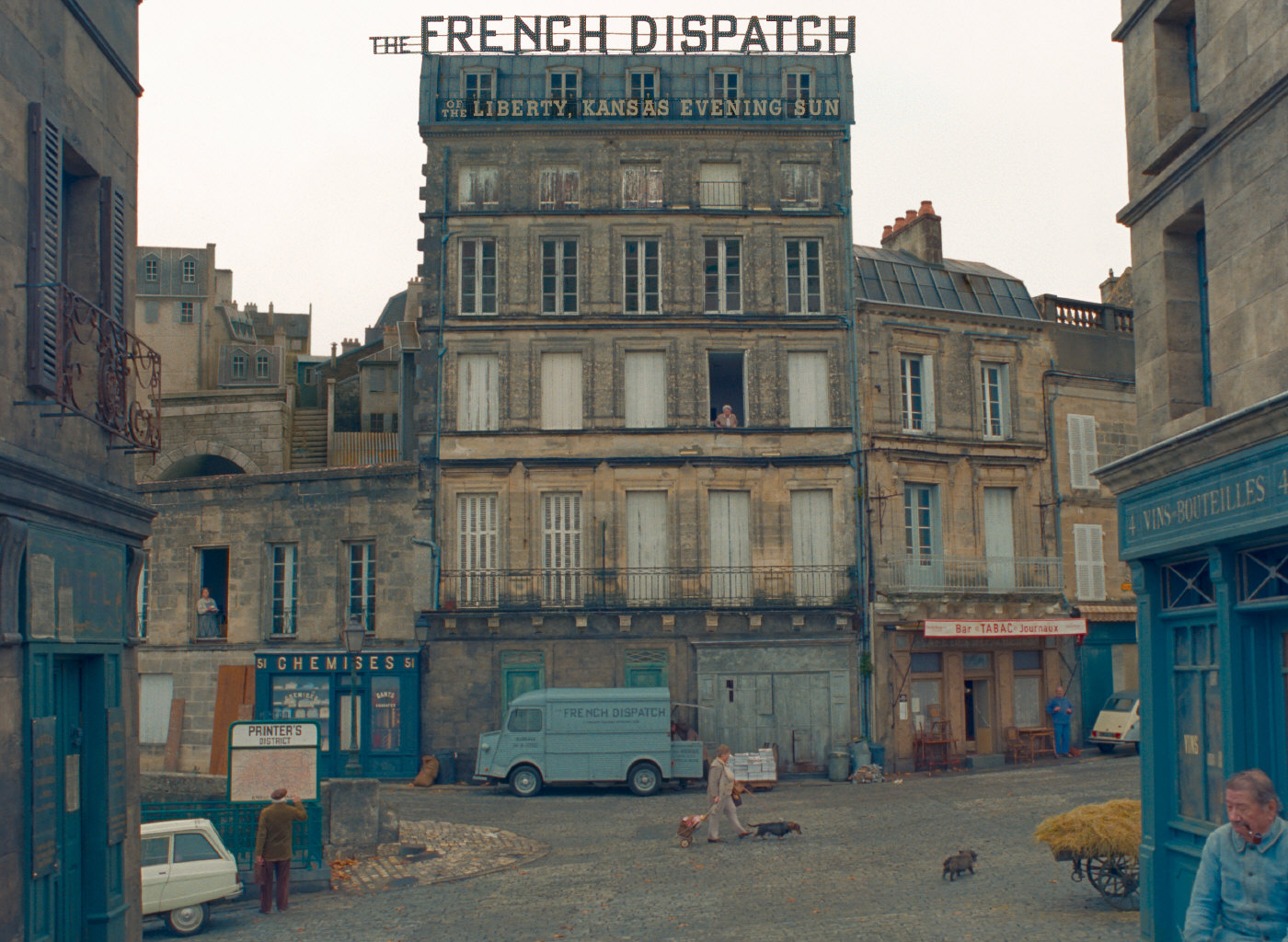 "A Crônica Francesa" (The French Dispatch, 2021), de Wes Anderson - Foto: Searchlight Pictures/Divulgação