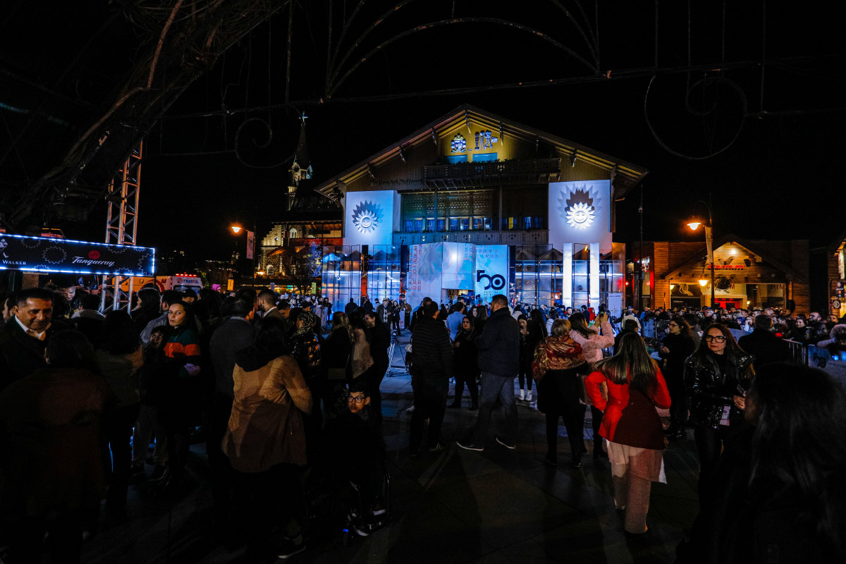 Palácio dos Festivais em noite de premiação no 50º Festival de Cinema de Gramado Edison Vara Agência Pressphoto