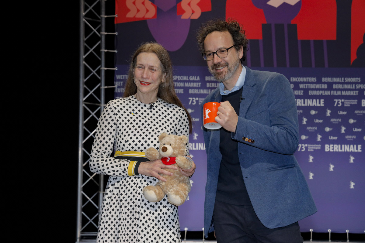 Mariëtte Rissenbeek e Carlo Chatrian - Foto: © Richard Hübner / Berlinale 2023