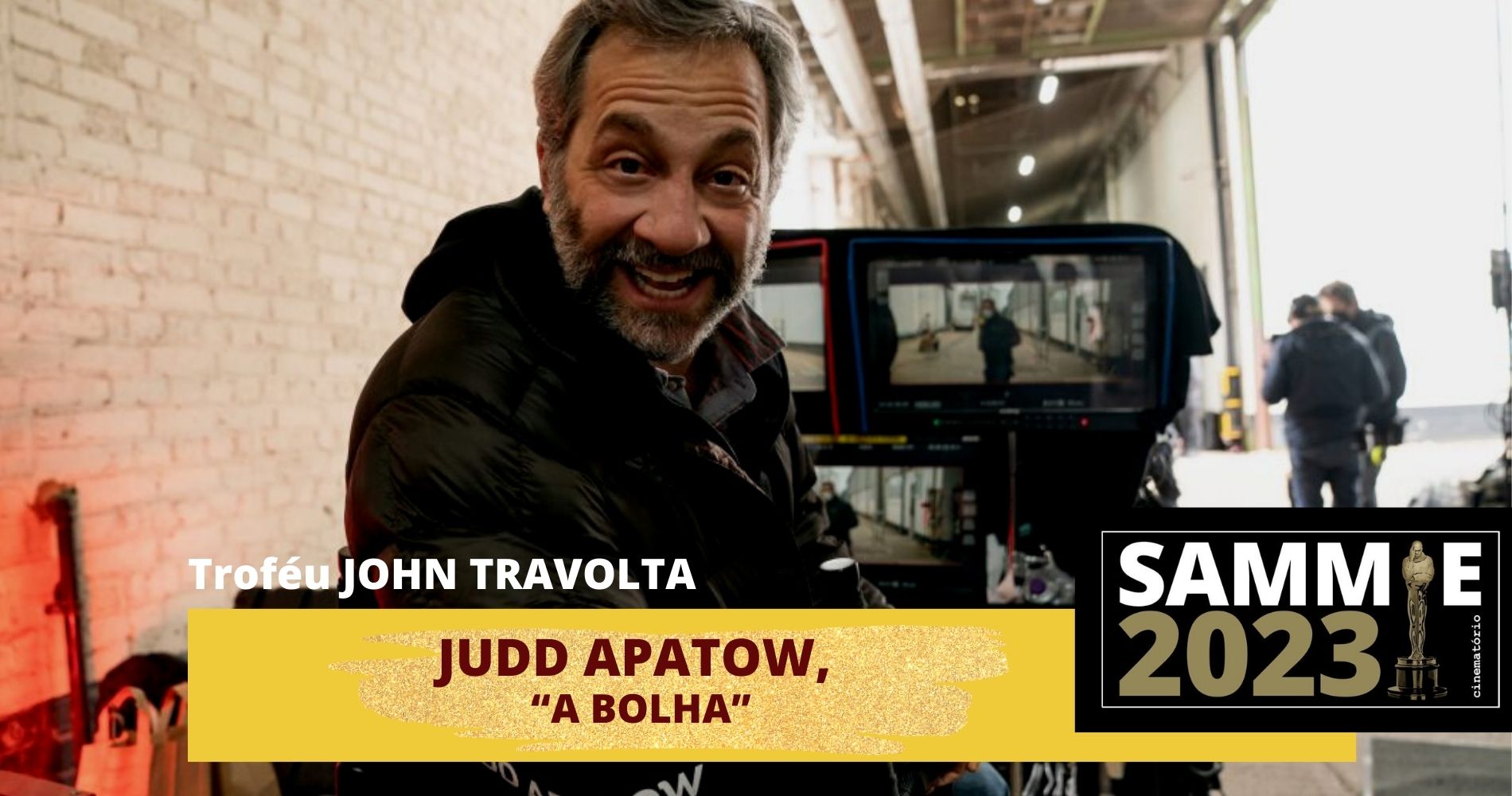 TROFÉUS ESPECIAIS - John Travolta - Sammie 2023 - Cinematório