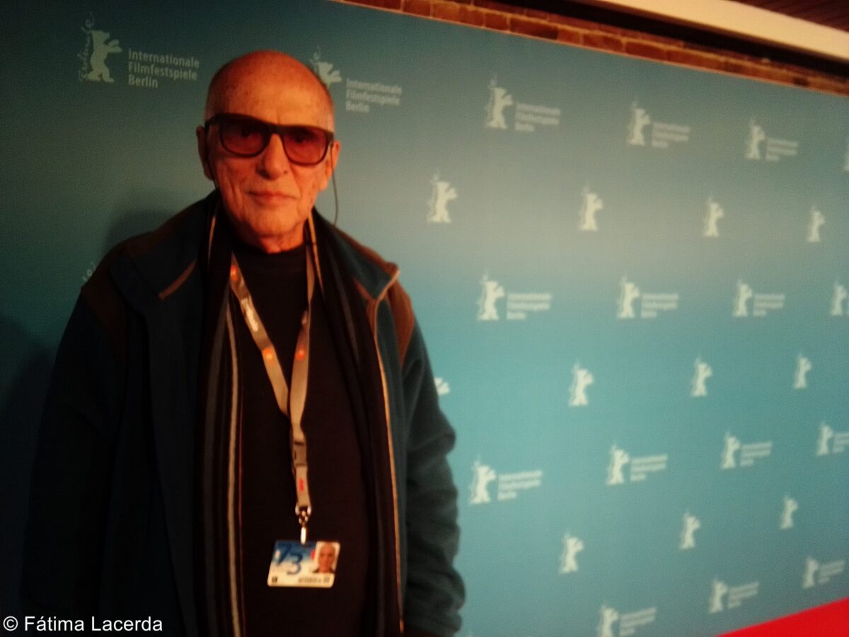 O diretor Antonio Carlos da Fontoura após a exibição de "A Rainha Diaba" na Berlinale 2023 - Foto: Fátima Lacerda