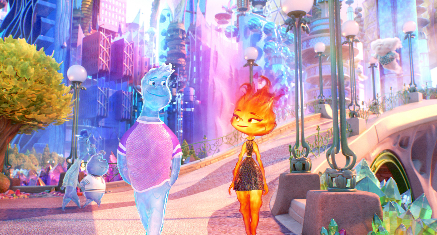 Primeira comédia romântica da Pixar, 'Elementos' aborda, de forma