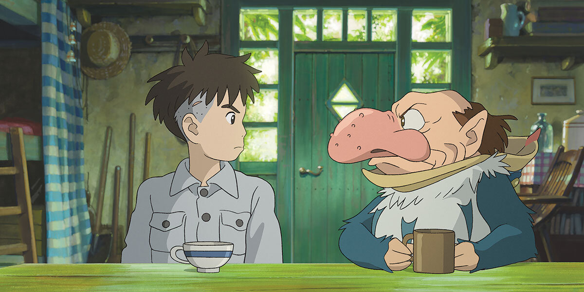 "O Menino e a Garça" (The Boy and the Heron, 2023), de Hayao Miyazaki - © 2023 Studio Ghibli