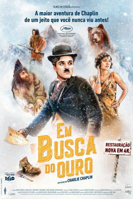 "Em Busca do Ouro" (The Gold Rush, 1925) - Divulgação
