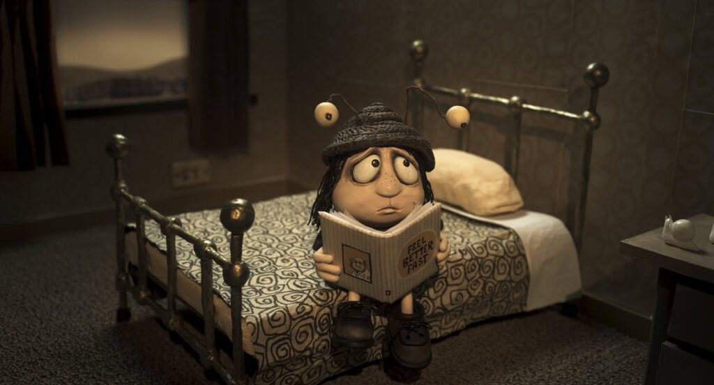 "Memórias de um Caracol" (Memoir of a Snail, 2024), de Adam Elliot - Foto: Mares Filmes/Divulgação