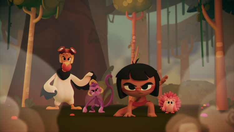 "Tainá e os Guardiões da Amazônia – Em Busca da Flecha Azul" (2025), de Alê Camargo e Jordan Nugem - Divulgação