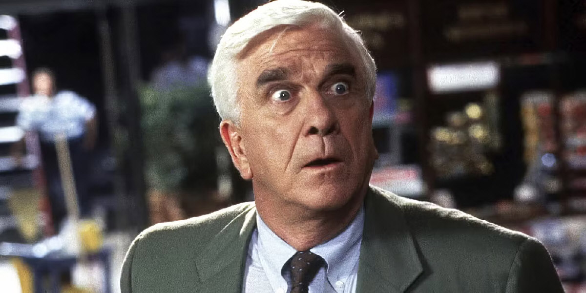 "Corra que a Polícia Vem Aí!" (The Naked Gun, 1988), de David Zucker - Divulgação