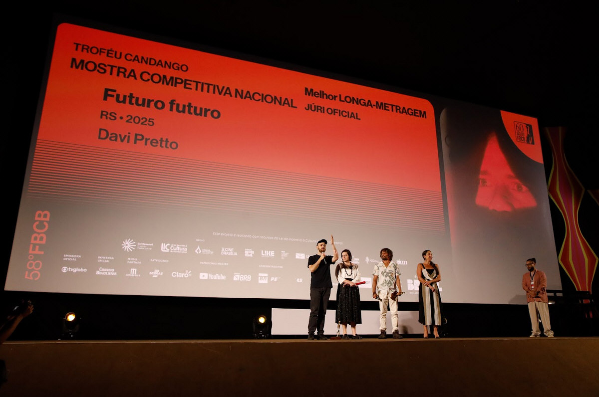 "Futuro Futuro" venceu como Melhor Longa da Mostra Competitiva Nacional do 58º Festival de Brasília - Foto: Humberto Araújo