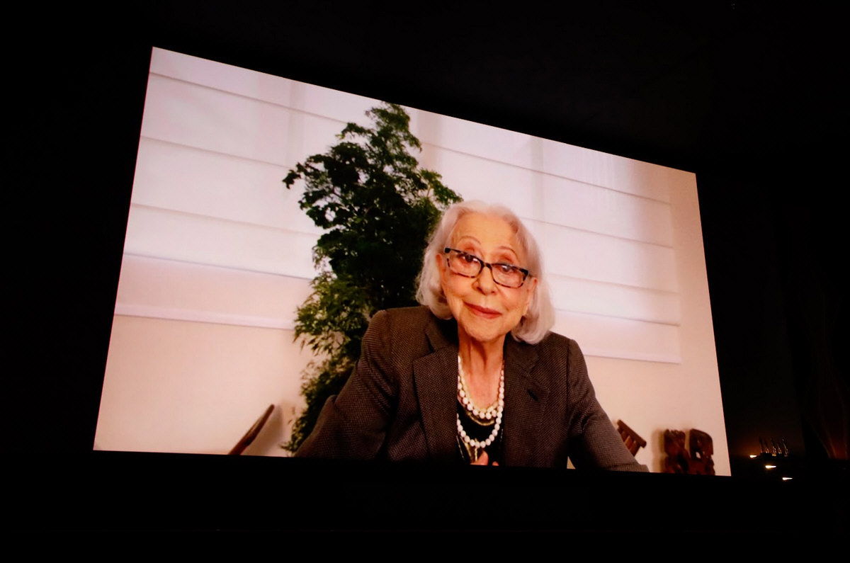 Fernanda Montenegro agradeceu pela homenagem em vídeo enviado ao 58º Festival de Brasília - Foto: Humberto Araújo