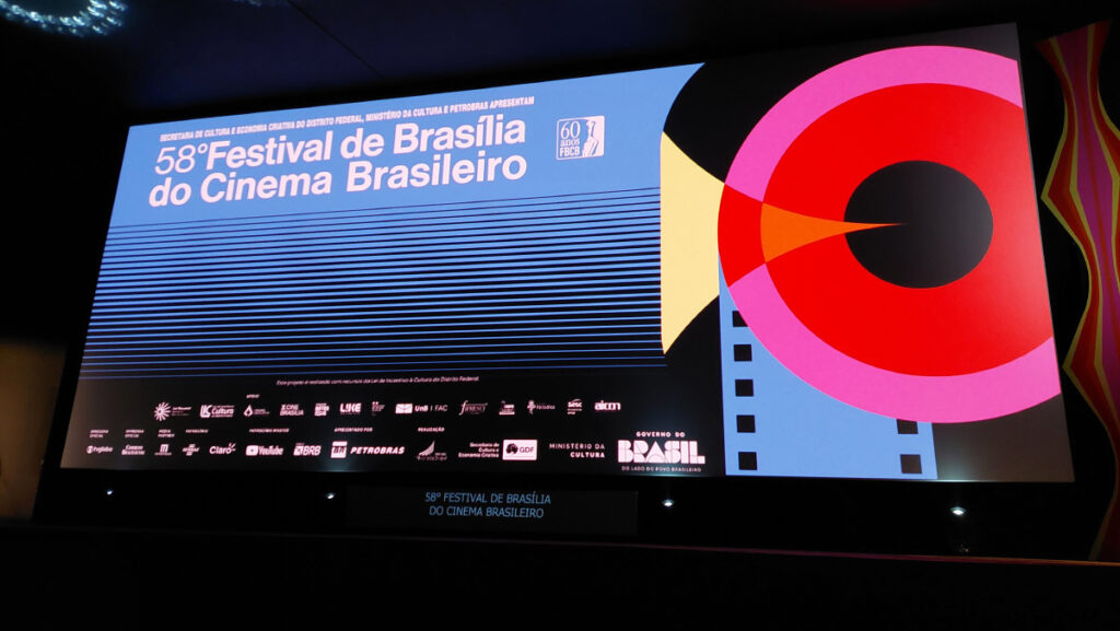 Tela do Cine Brasília para o 58º Festival de Brasília do Cinema Brasileiro - Foto: Renato Silveira/Cinematório