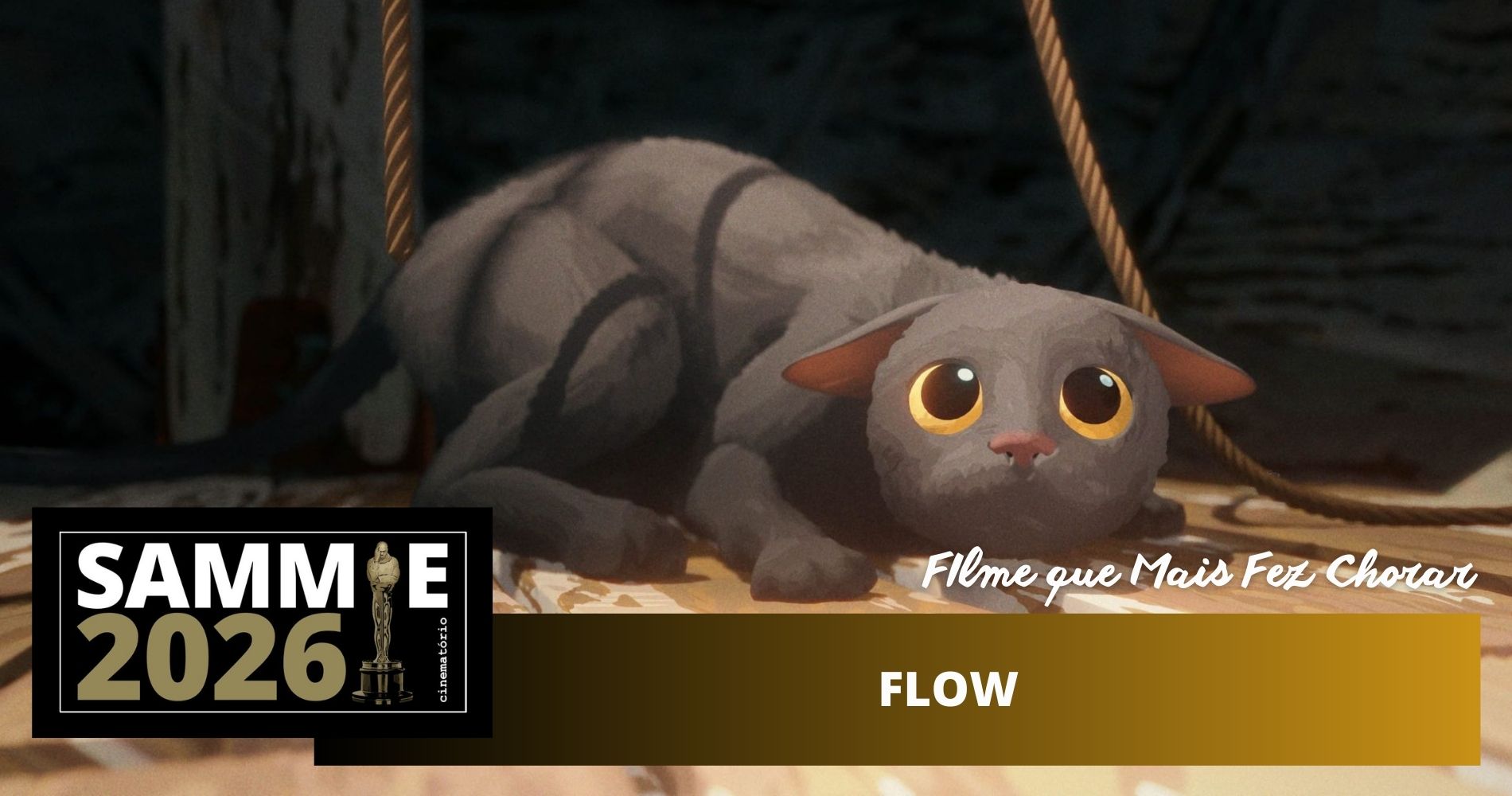 Sammie 2026 - Filme que Mais Fez Chorar