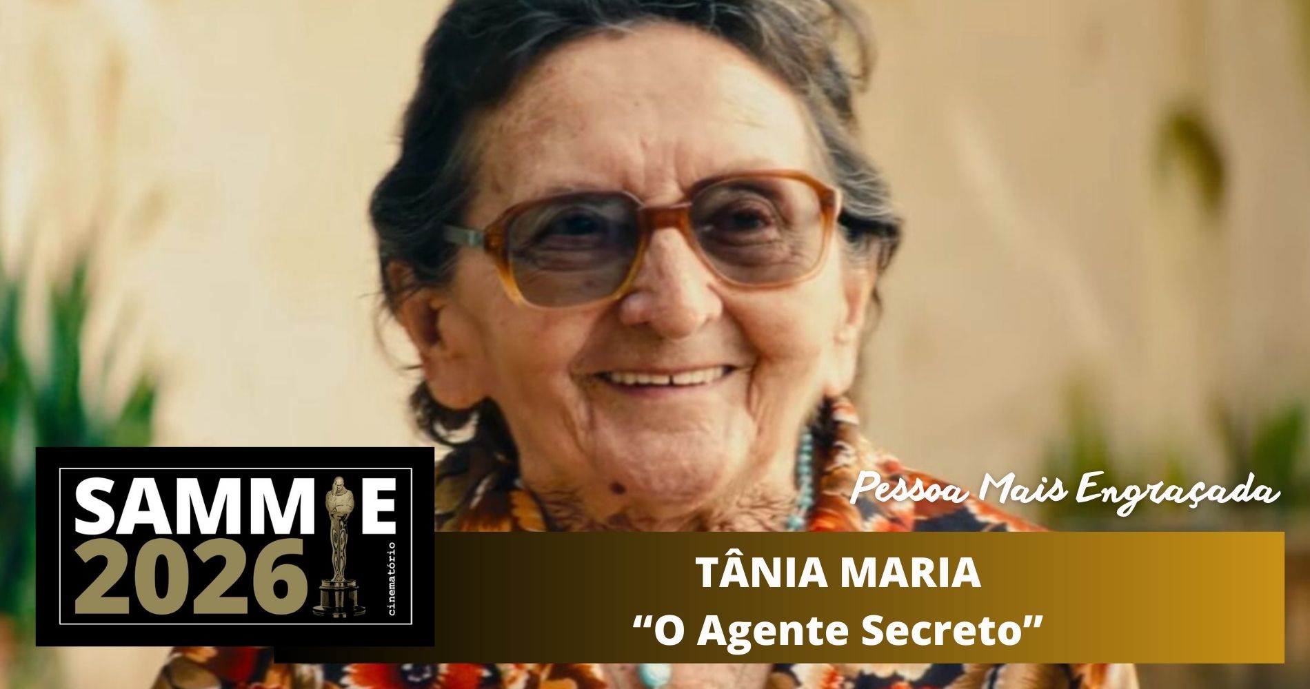 Sammie 2026 - Pessoa Mais Engraçada do Ano