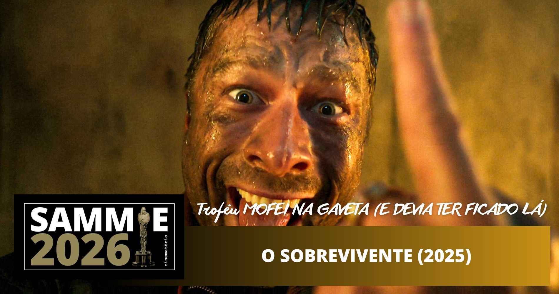Sammie 2026 - Troféu MOFEI NA GAVETA (E DEVIA TER FICADO LÁ
