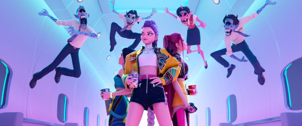 "Guerreiras do KPop" (KPop Demon Hunters, 2025), de Maggie Kang e Chris Appelhans - Foto: Netflix/Divulgação