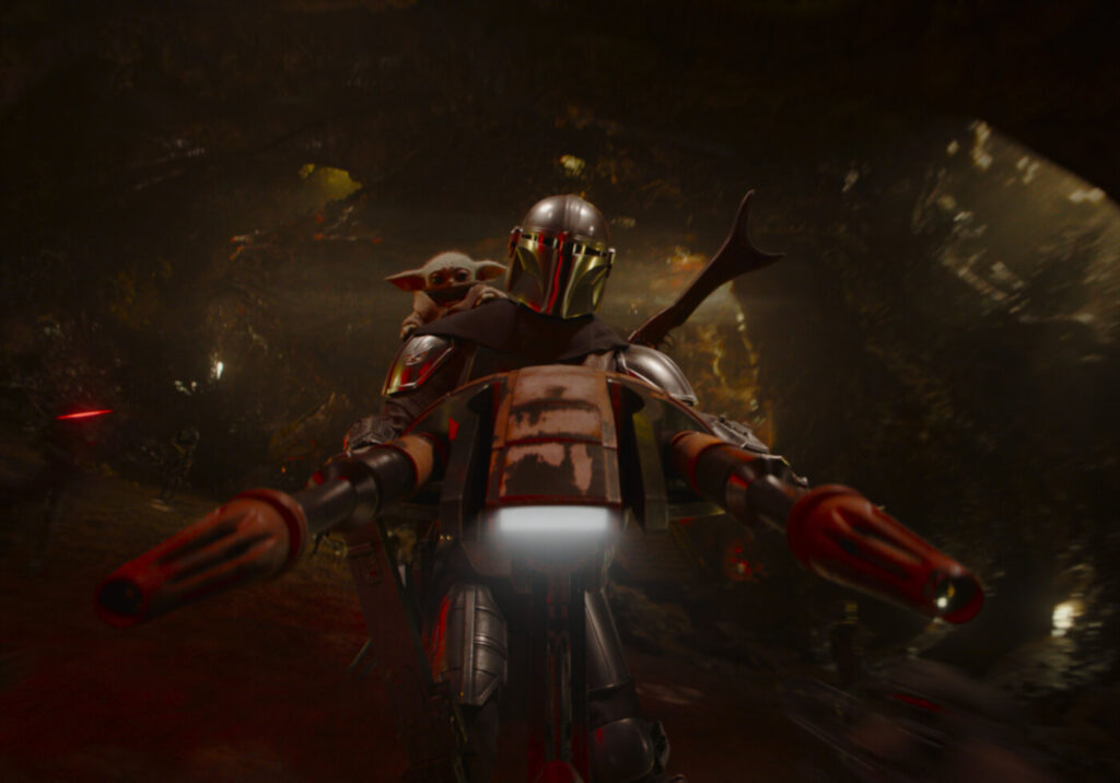 "O Mandaloriano e Grogu" (The Mandalorian and Grogu, 2026), de Jon Favreau - Foto: Lucasfilm/Divulgação